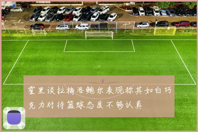 霍里谈拉梅洛鲍尔表现称其如白巧克力对待篮球态度不够认真